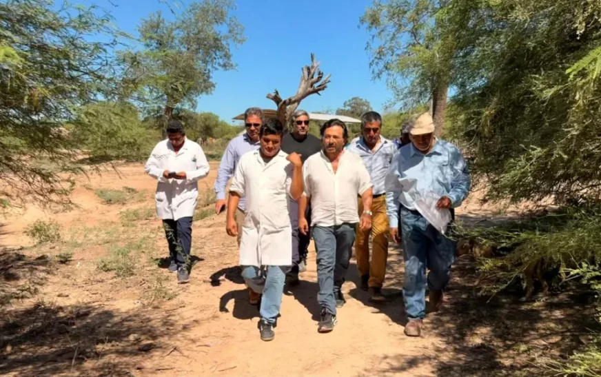Sáenz recorrió Morillo y coordinó la asistencia a familias afectadas por la crecida del Bermejo