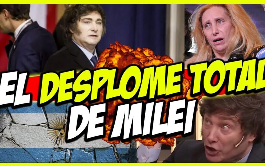 MILEI: CAÍDA LIBRE SIN PARACAÍDAS