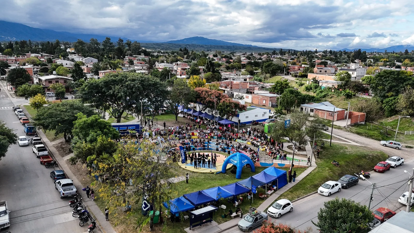 Alto La Viña vivió una verdadera fiesta con la 1era Peña en tu Barrio