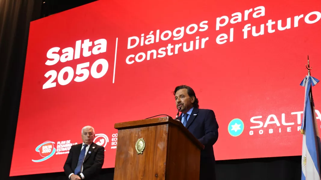 SÁENZ LANZÓ EL PLAN SALTA 2050 Y APOSTÓ A UNA “PROVINCIA PREVISIBLE, INTEGRADA Y LÍDER”
