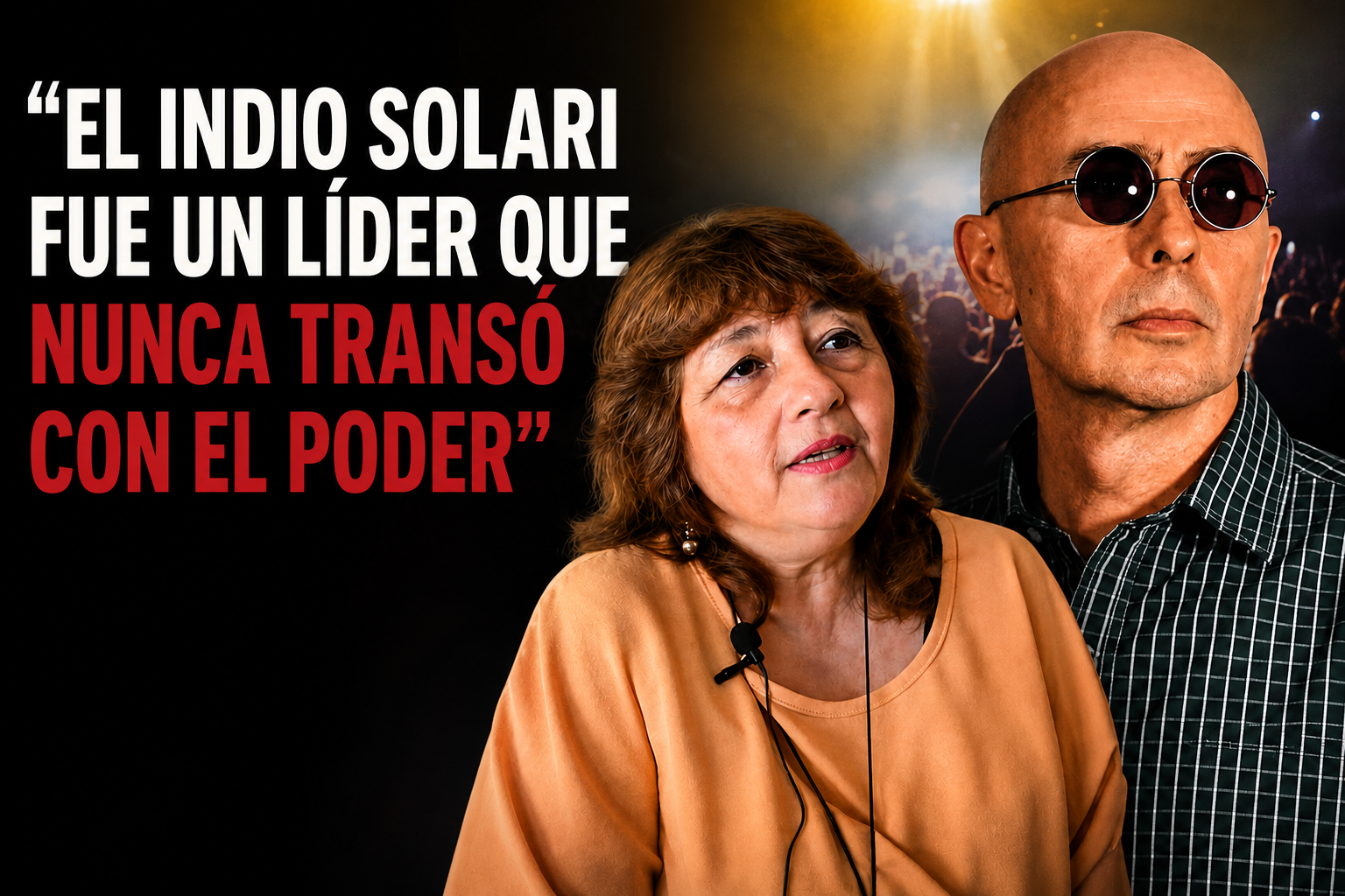 María Eugenia Yaique: “El Indio Solari fue un líder que nunca transó con el poder”