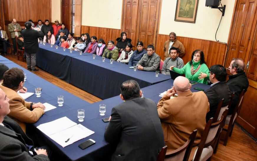 El Senado interviene por el desalojo en Las Pailas y busca una salida para las familias originarias