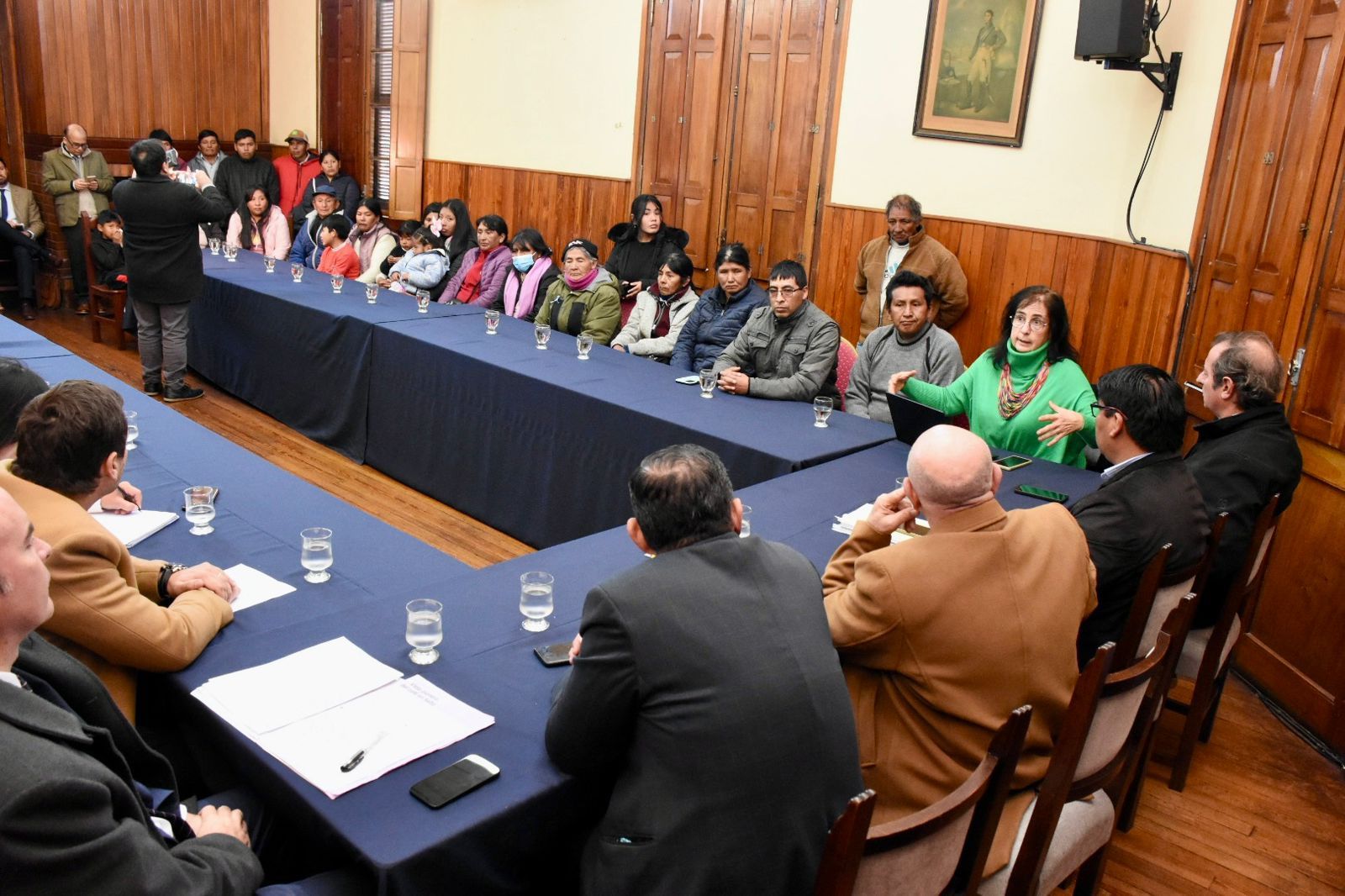 El Senado interviene por el desalojo en Las Pailas y busca una salida para las familias originarias