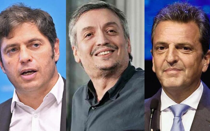 Cónclave peronista: Máximo Kirchner, Sergio Massa y Axel Kicillof se reunieron para blindar las PASO
