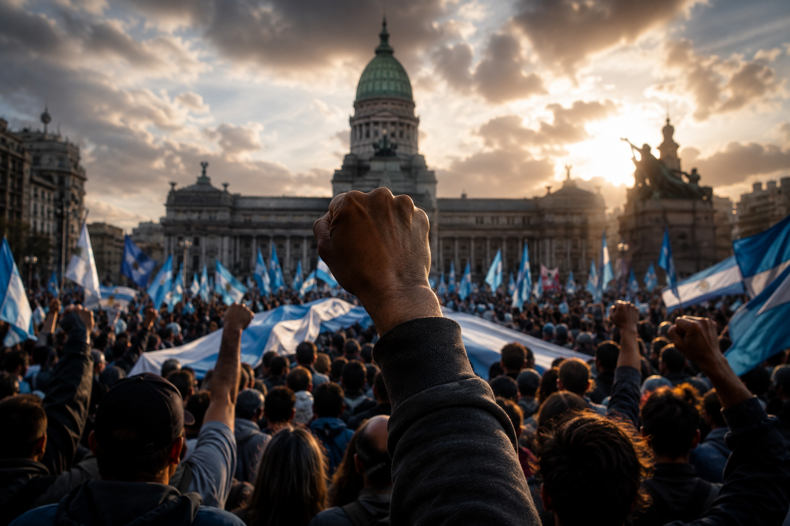 EN LA CALLE SE TERMINAN LAS DIVISIONES SOCIALES Y POLÍTICAS