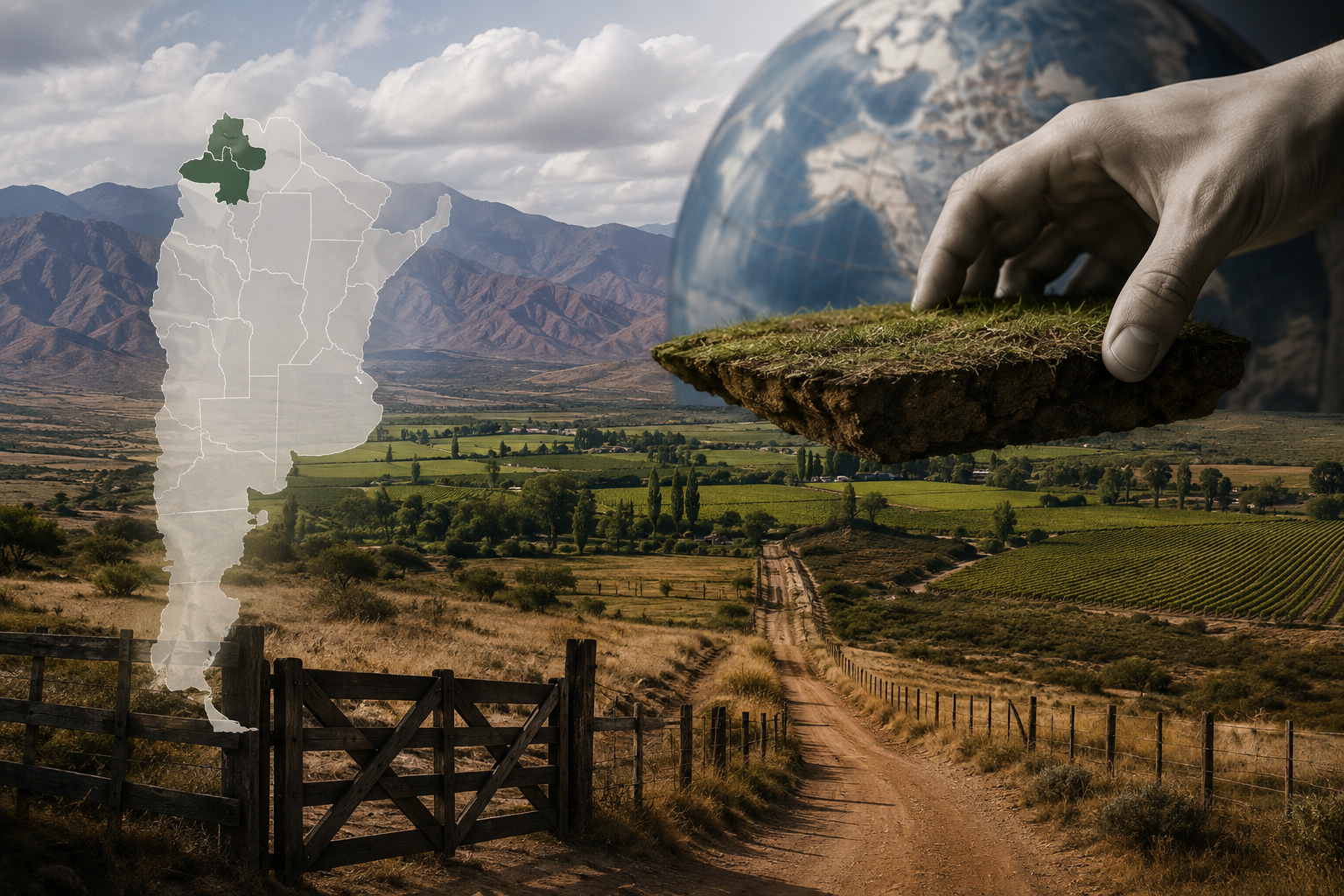 EL OBSERVATORIO DE TIERRAS: EN SAN CARLOS, EL 60% DE LA SUPERFICIE RURAL ESTÁ EXTRANJERIZADA