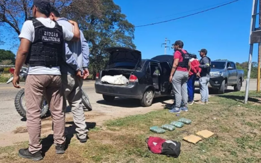 Tartagal: tres detenidos y más de 12 mil dosis de marihuana secuestradas
