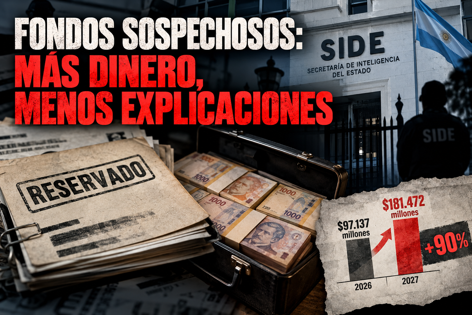 FONDOS SOSPECHOSOS: MÁS DINERO, MENOS EXPLICACIONES