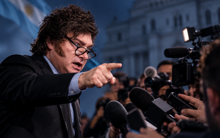 MILEI Y LA HOGUERA CONTRA EL PERIODISMO