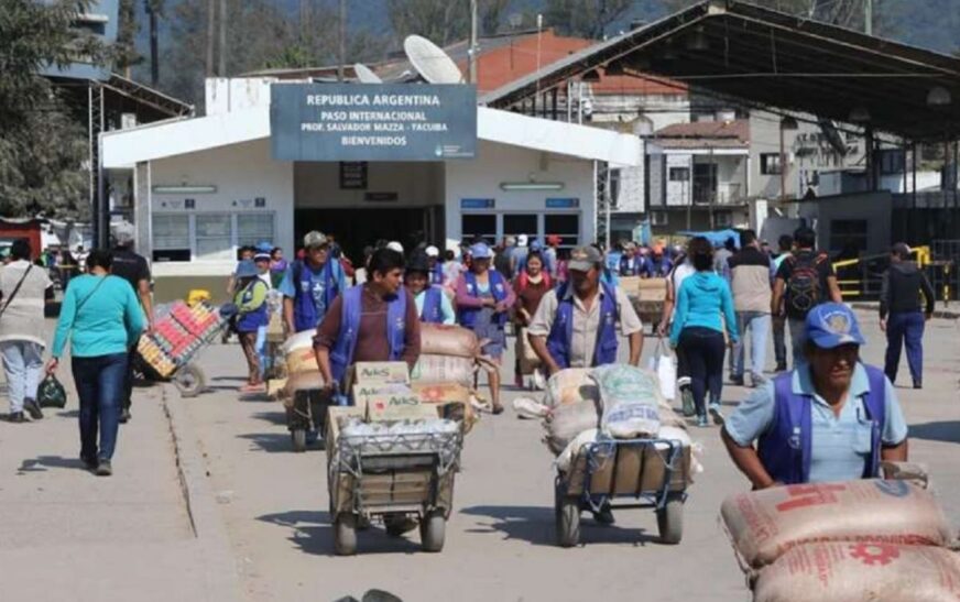 Bagayeros bloquearán por 24 horas el puente internacional entre Salvador Mazza y Bolivia